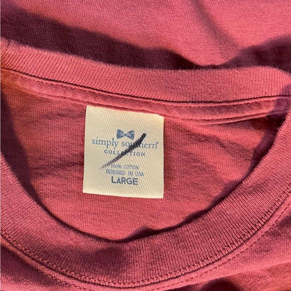 Simply Southern Spread Kindness Gimme Some Sugar Leopard Lips Long Sleeve Large - Picture 6 of 6